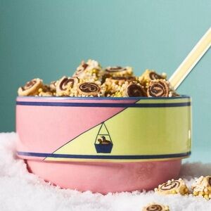 Anthropologie NWT Apres Ski Stoneware Nut Bowl